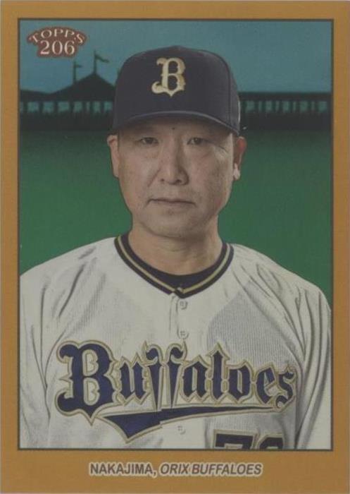 2023 Topps 206 NPB Nippon Professional Baseball - Satoshi Nakajima #71