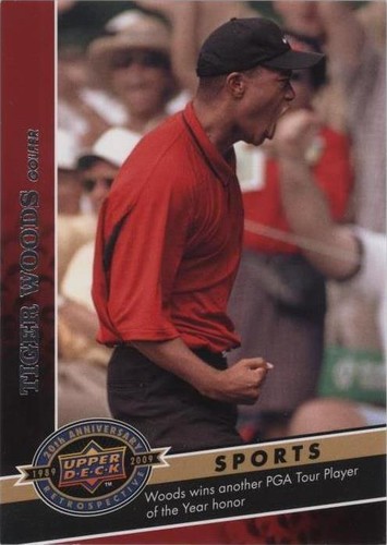 2009 Upper Deck 20th Anniversary Retrospective - Tiger Woods #1251