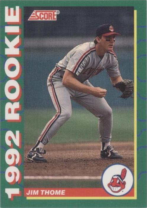 Score Glossy Rookies 1992 - Jim Thome #4