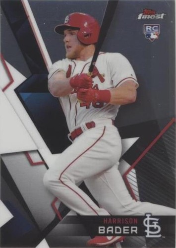 2018 Topps Finest - Harrison Bader #107