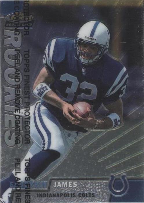 1999 Topps Finest Edgerrin James #152