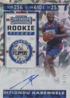 2019-20 Panini Contenders - Mfiondu Kabengele #131