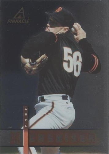 1998 Pinnacle Plus - Orel Hershiser #100