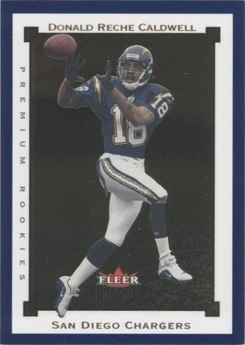 2002 Fleer Premium Reche Caldwell #139