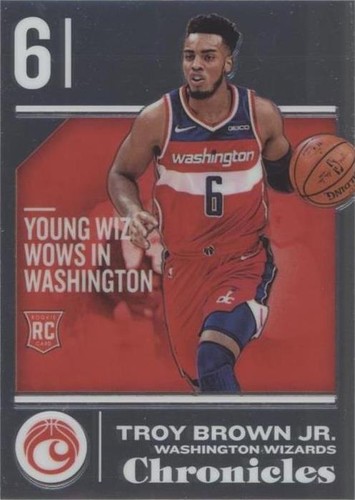 2018-19 Chronicles Majestic /249 Troy Brown Jr #353 Rookie