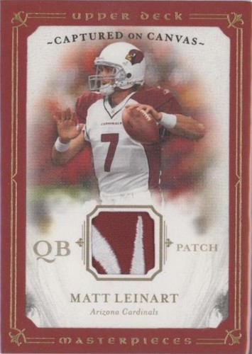 2008 Upper Deck Masterpieces Matt Leinart #CC50