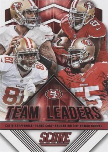 2015 Score Ahmad Brooks Anquan Boldin Colin Kaepernick #31