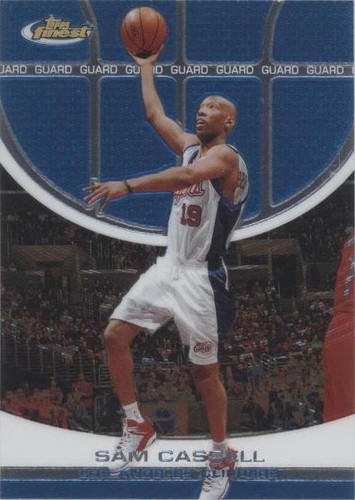 2005-06 Topps Finest - Sam Cassell #55