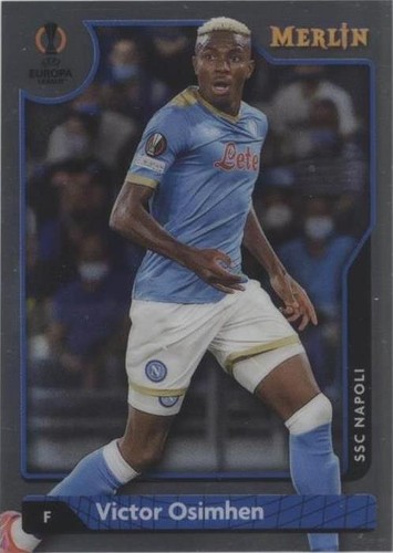 2021-22 Topps Merlin Collection Chrome UCL Victor Osimhen #84