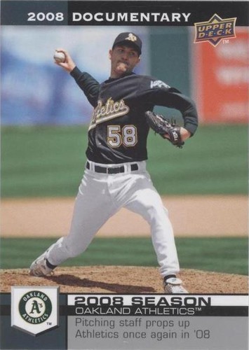 2008 Upper Deck Documentary - Justin Duchscherer #4860