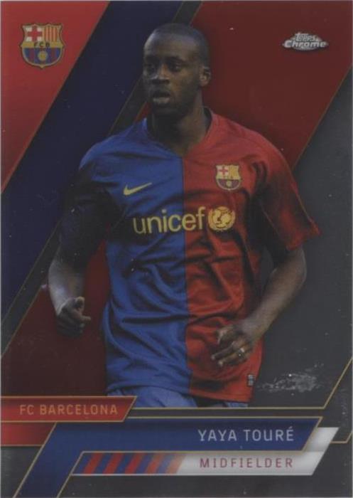 2022-23 Topps Chrome FC Barcelona Yaya Toure #37