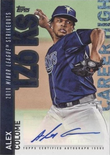 2015 Topps Update Series - Alex Colomé #CHA-ACL