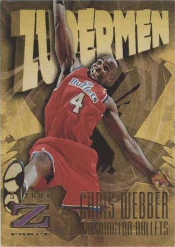 1996-97 Skybox Z Force - Chris Webber #198
