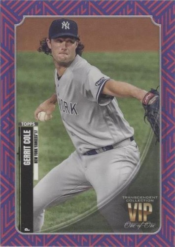 2021 Topps Transcendent Collection VIP Party - Gerrit Cole #VIP-70