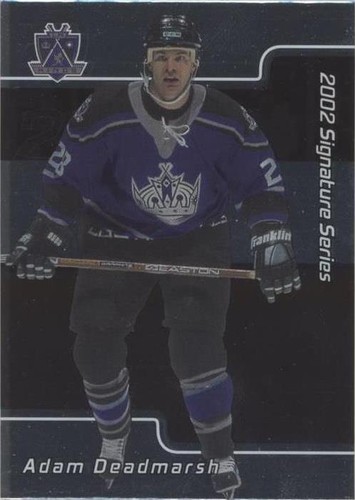 2001-02 In the Game Be A Player Signature Series - Adam Deadmarsh #025