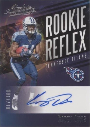 2017 Panini Absolute Corey Davis #RR-CD