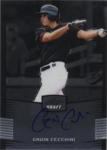 2012 Leaf Metal Draft - Gavin Cecchini #BA-GC1