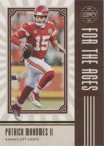 2020 Panini Legacy Patrick Mahomes II #FTA-PM