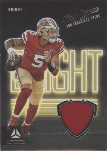 2022 Panini Luminance Trey Lance #BBE-TLA