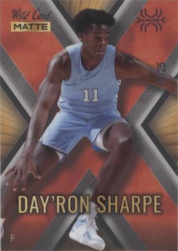 2022-23 Wild Card Matte Draft - Day'Ron Sharpe #MXP-11