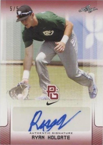 2017 Leaf Perfect Game National Showcase - Ryan Holgate #BA-RH1
