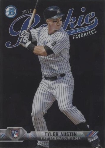 2017 Bowman - Tyler Austin #ROYFI-TA