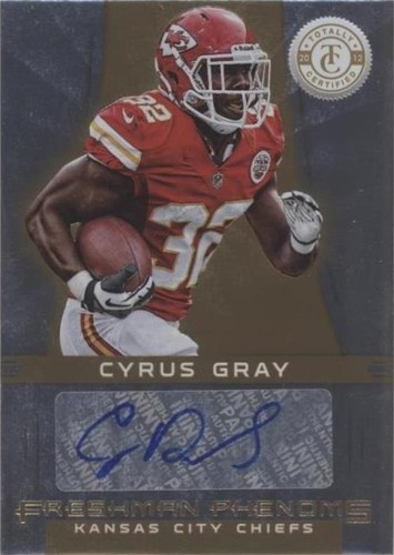 2012 Totally Certified Cyrus Gray #117