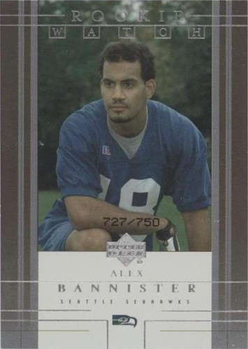 2001 Upper Deck Rookie F/X Alex Bannister #229