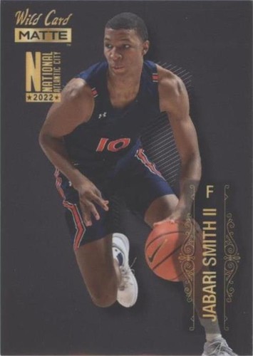 2022 Wild Card MATTE National Convention - Jabari Smith Jr. #MBN-7