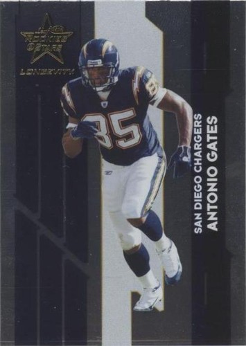 2006 Leaf Rookies & Stars Longevity Antonio Gates #84