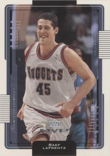 2001-02 Upper Deck MVP - Raef LaFrentz #41