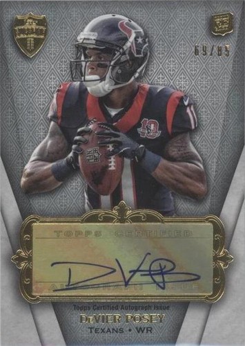 2012 Topps Supreme DeVier Posey #SRA-DP