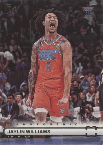 2022-23 Panini Photogenic - Jaylin Williams #184