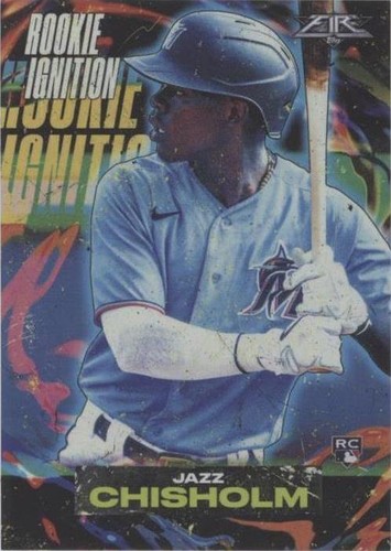 2021 Topps Fire - Jazz Chisholm #RI-22