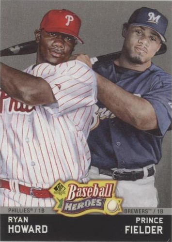 2006 SP Authentic - Prince Fielder Ryan Howard #SPAH-45
