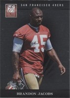 2012 Elite Brandon Jacobs #66