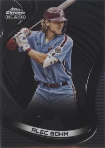 2022 Topps Chrome Black - Alec Bohm #76