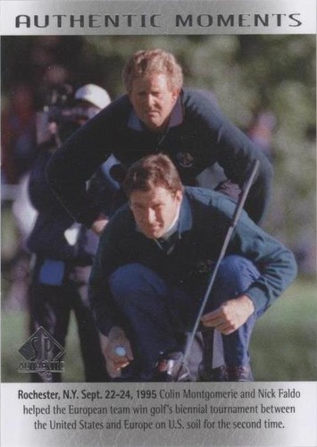 2014 SP Authentic - Colin Montgomerie Nick Faldo #73