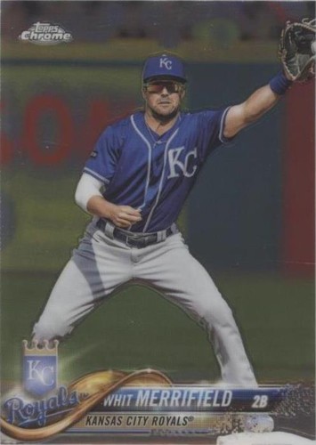 2018 Topps Chrome - Whit Merrifield #144