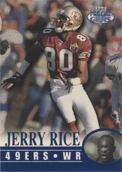 1997 Pro Line Gems Jerry Rice #17