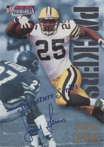 1997 Pro Line II Memorabilia Dorsey Levens #MEM19