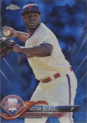 2018 Topps Chrome Sapphire Edition - Hector Neris #563