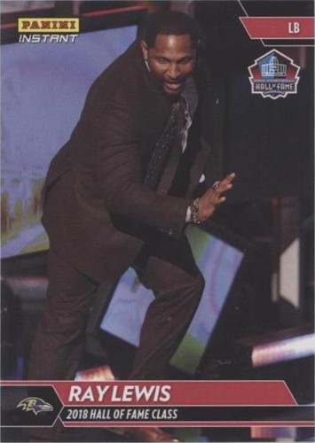2017-18 Panini Instant NFL Ray Lewis #568
