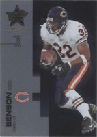 2007 Leaf Rookies & Stars Longevity Cedric Benson #15
