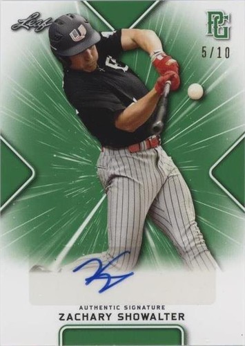 2021 Leaf Perfect Game National Showcase - Zachary Showalter #BA-ZS1