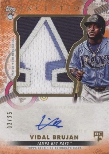 2022 Topps Inception - Vidal Brujan #IAJP-VB
