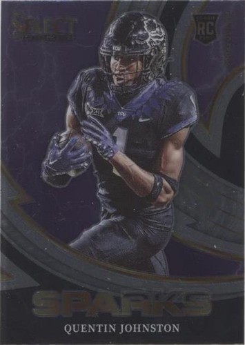 2023 Panini Select Draft Picks Quentin Johnston #SPR-QJ
