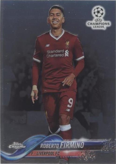 2017-18 Topps Chrome UCL Roberto Firmino #42