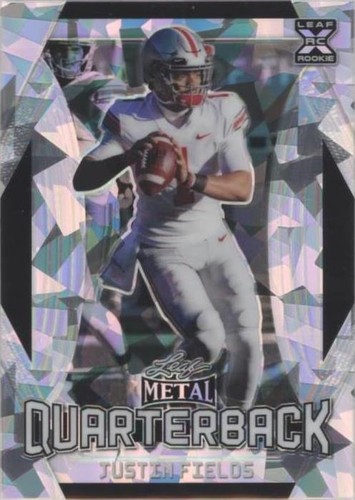 2021 Leaf Metal Justin Fields #LMQ-02