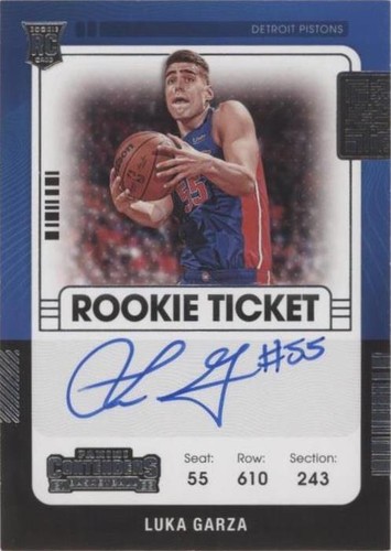 2021-22 Panini Contenders - Luka Garza #138